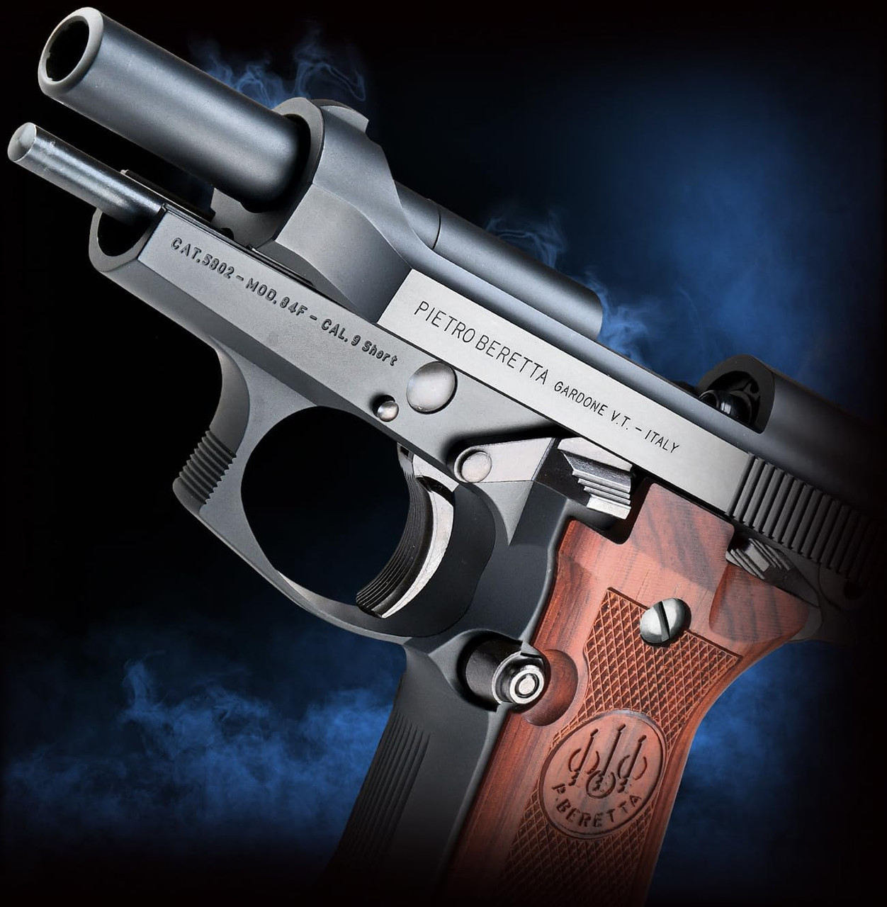 WA Beretta M84FS Premium Edition (with Wooden Grips) Airsoft gun 