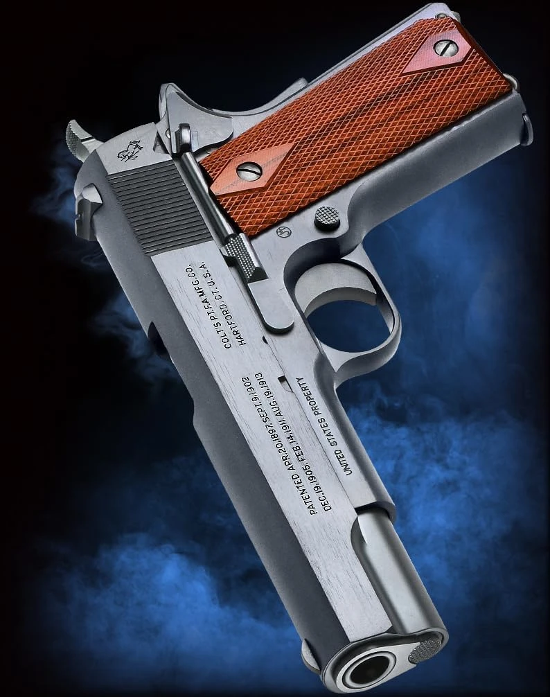 WA Colt M1911 U.S. ARMY (with Wooden Grips) Airsoft gun