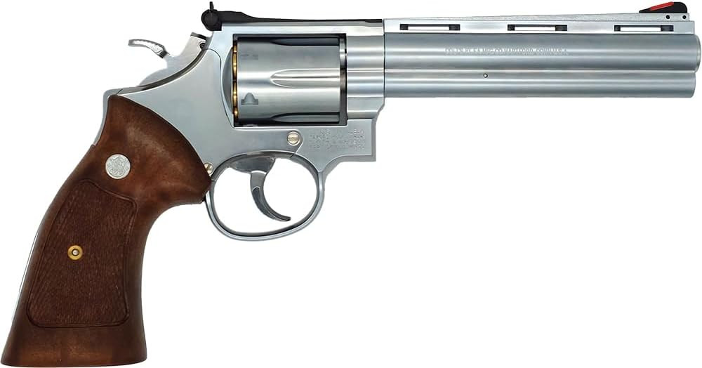 Tanaka Smolt Revolver 6 Inch Square Butt Stainless Finish Version 3 Model Gun Complete Product 