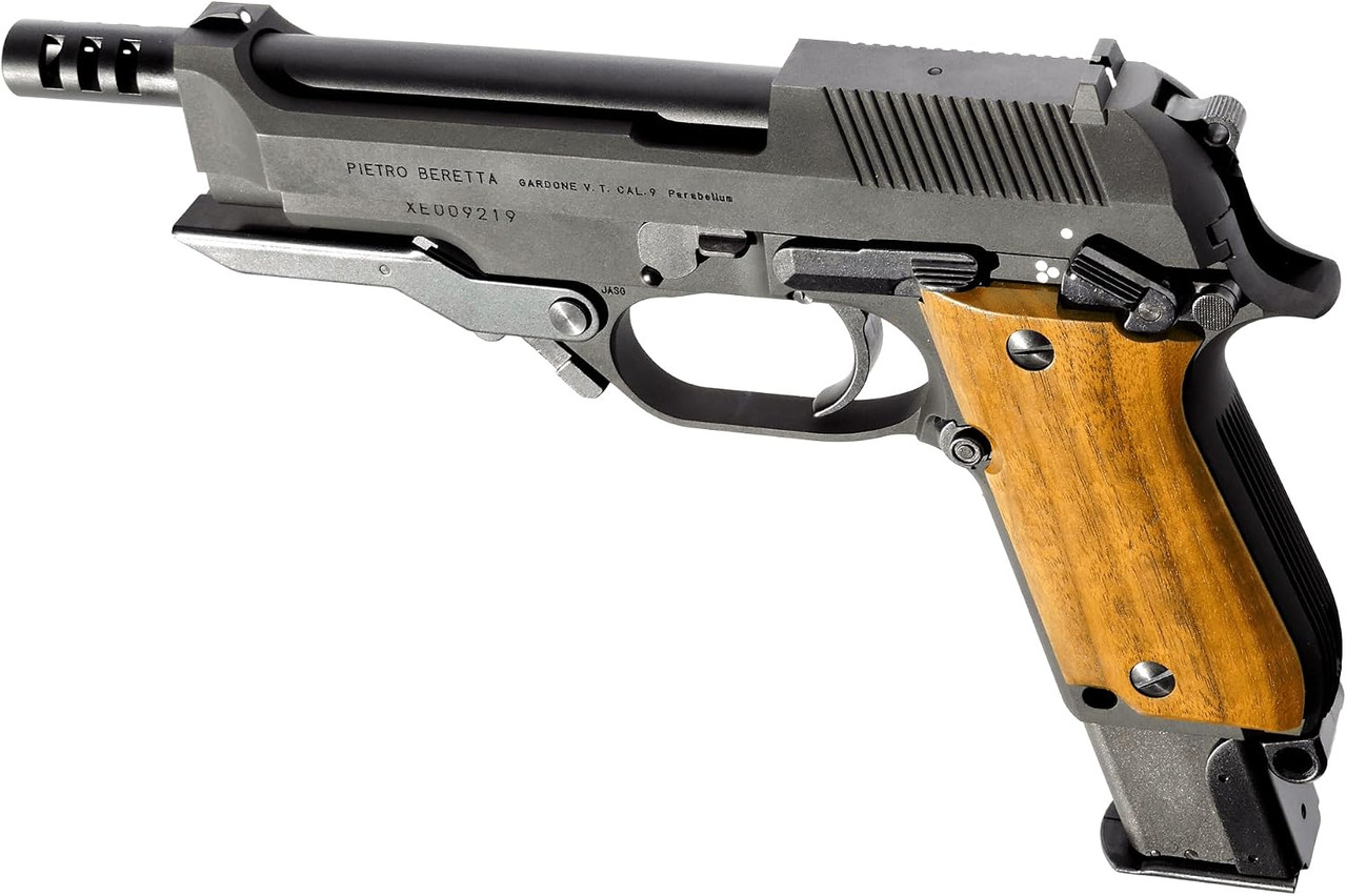 KSC M93RII Walnut Grip Special Heavyweight Gas Blowback Airsoft Gun (AA044)