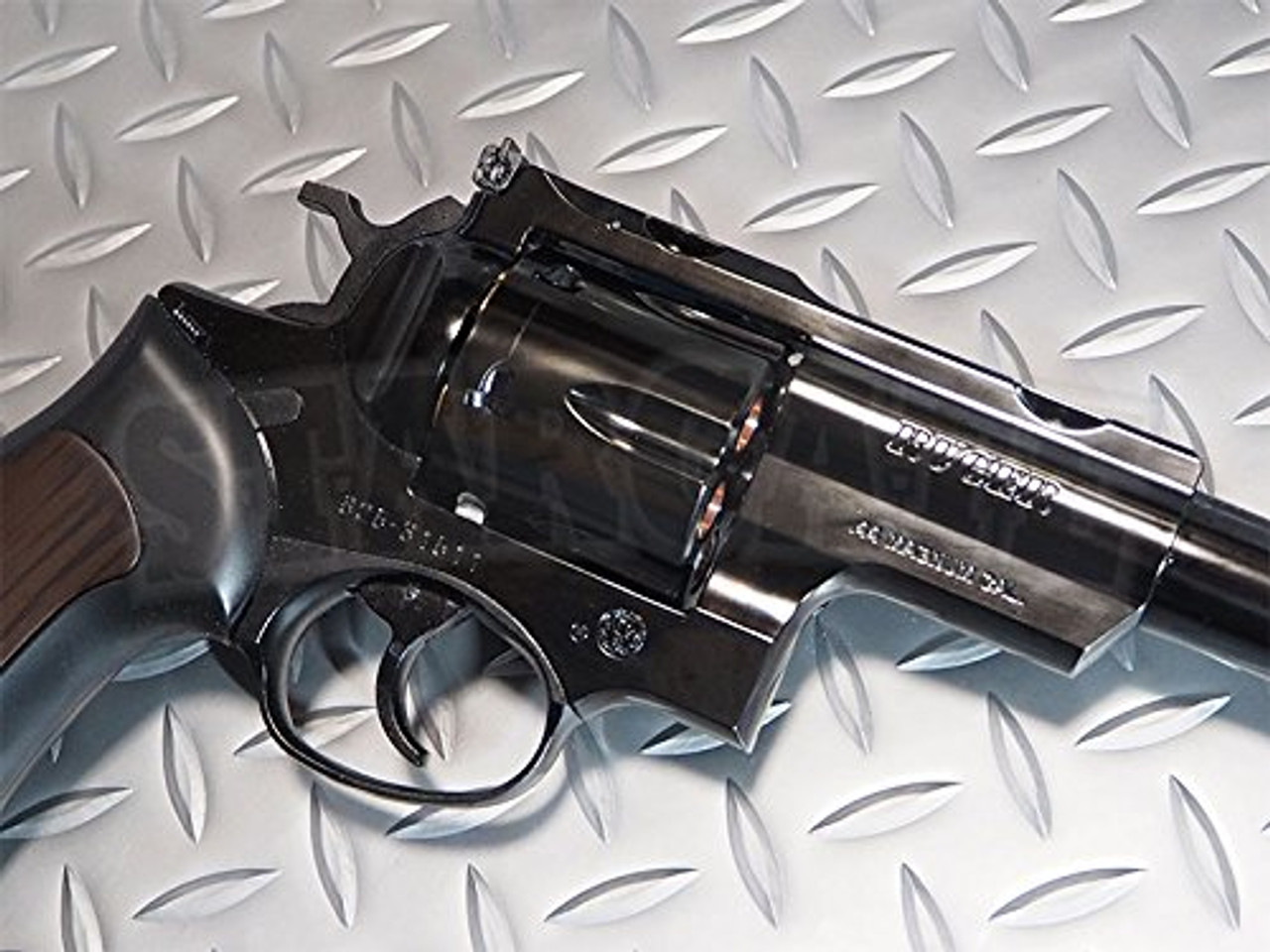 Right side of Marushin Super Redhawk 7.5 inches Deep Black Gas revolver Airsoft gun