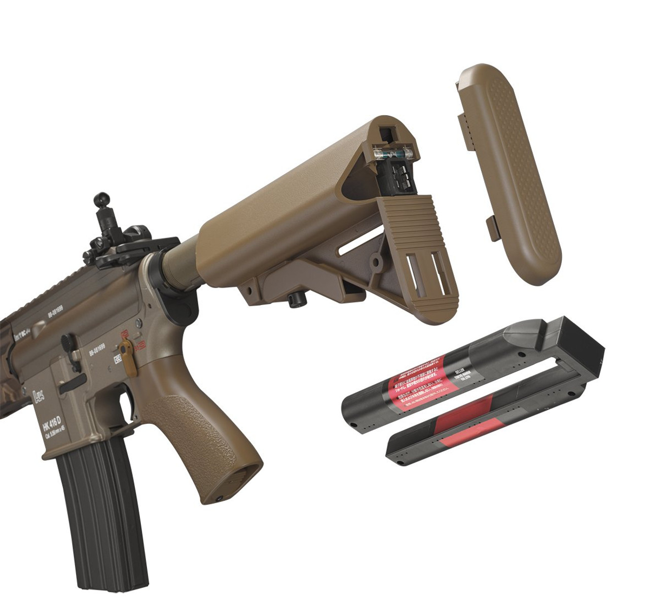 Tokyo Marui HK416 Delta Custom next generation Tan color Airsoft 