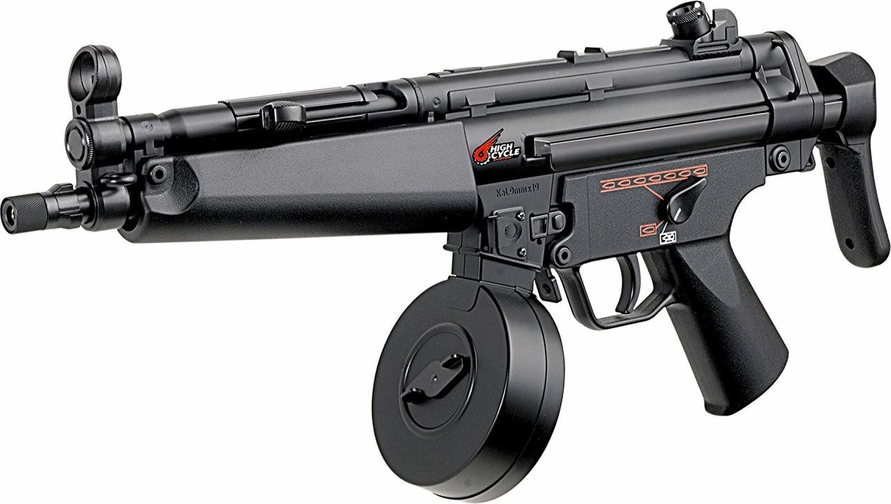 Left side of Tokyo Marui No1 MP5A5 HC high-cycle Airsoft Electric gun  
