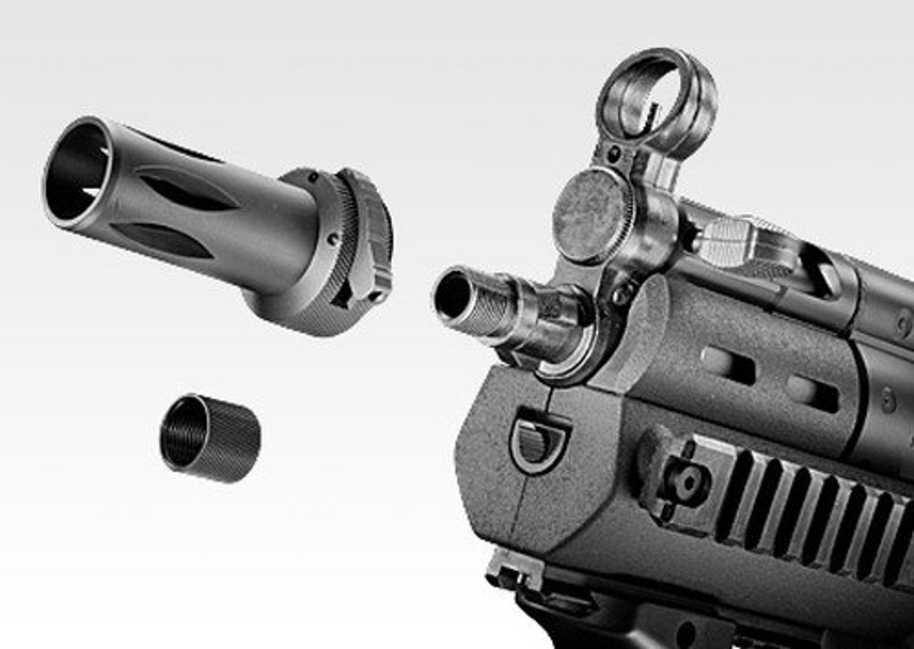 Muzzle of Tokyo Marui H&K G3 SAS  standard Airsoft electric rifle gun