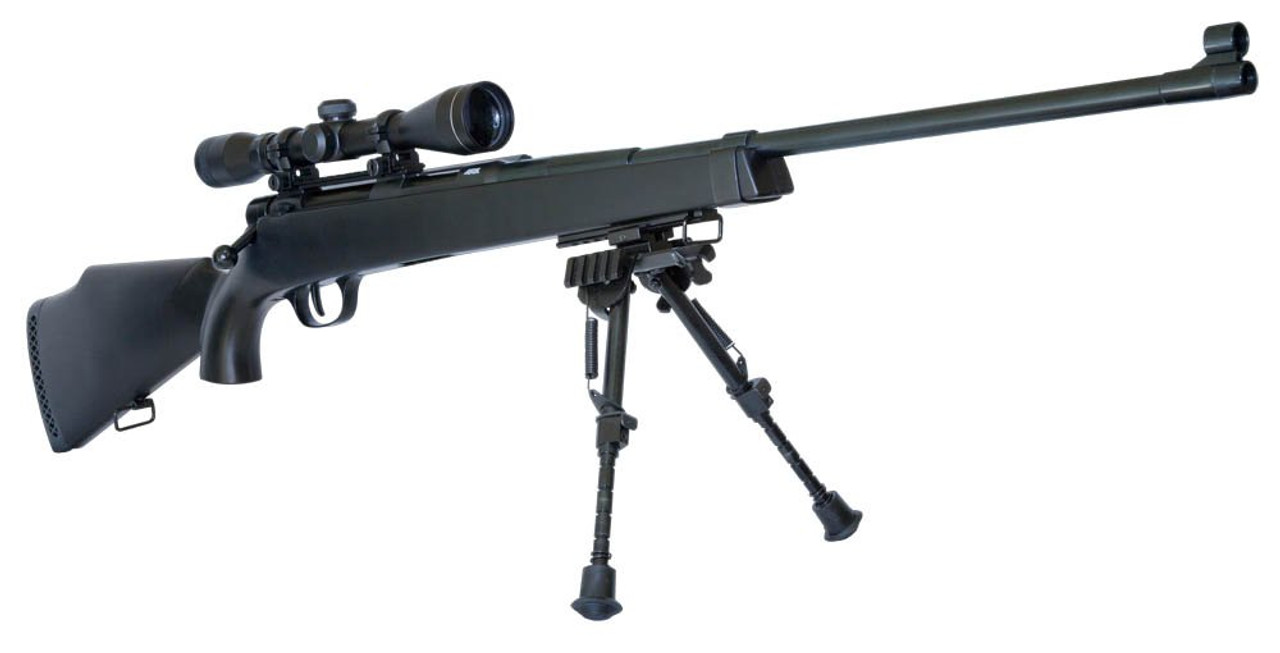 Crown Model Airsoft Cocking Bolt Action Super Rifle U10 Senior with Scope bipod 