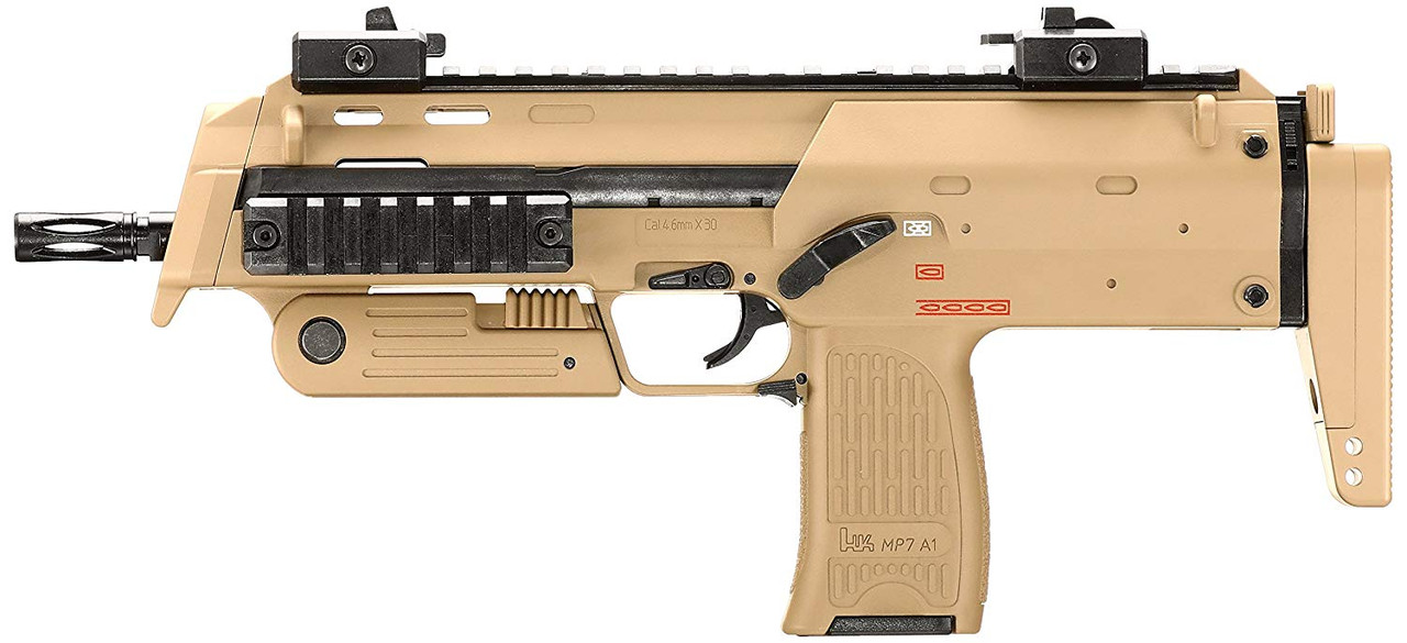 Tokyo Marui MP7A1 Tan color Airsoft electric sub machine gun