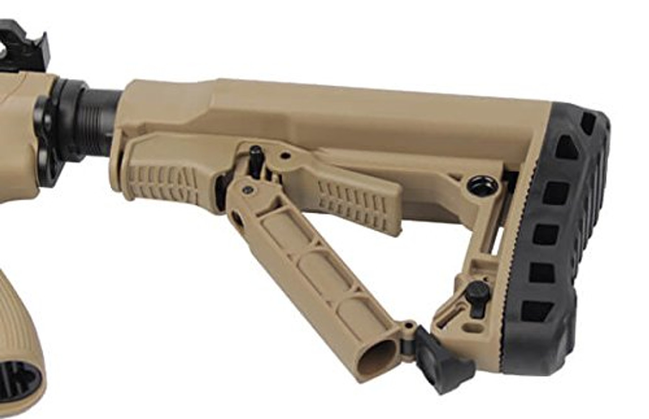 Stock of G&G ARMAMENT CM16 SRS Desert color Airsoft Electric rifle gun