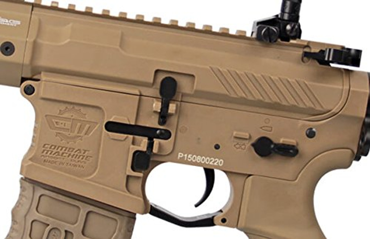 Trigger of G&G ARMAMENT CM16 SRL DST desert color Airsoft electric rifle gun