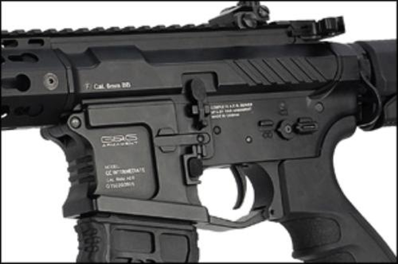 Trigger of G&G ARMAMENT GC16 Wild Hog 9" Black Airsoft electric rifle gun