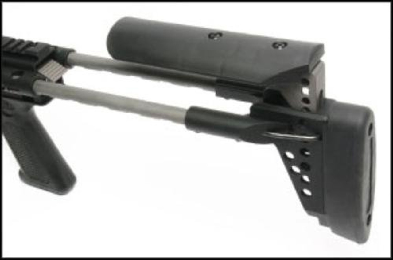 Stock of G&G ARMAMENT GR14 EBR Short black Airsoft electric rifle gun