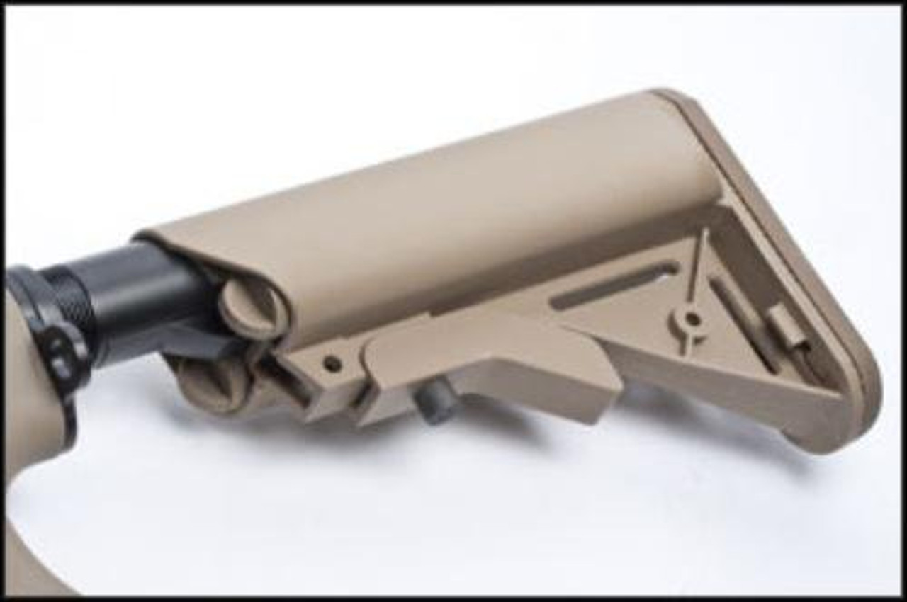 Stock of G&G ARMAMENT CM16 Raider desert color Airsoft electric rifle gun