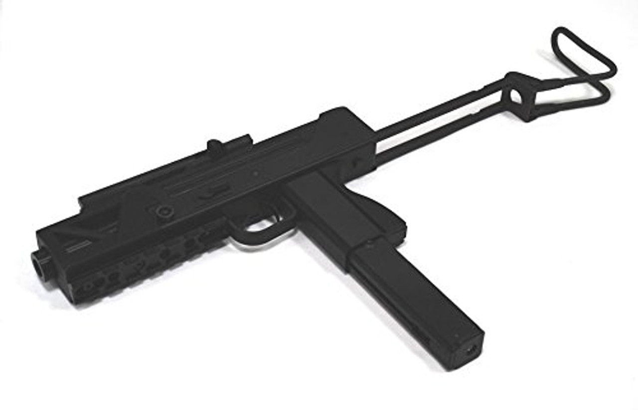 Left side of HFC BLADE M11 short tactical rail standard equipment type A2 GBB Airsoft sub machine gun 