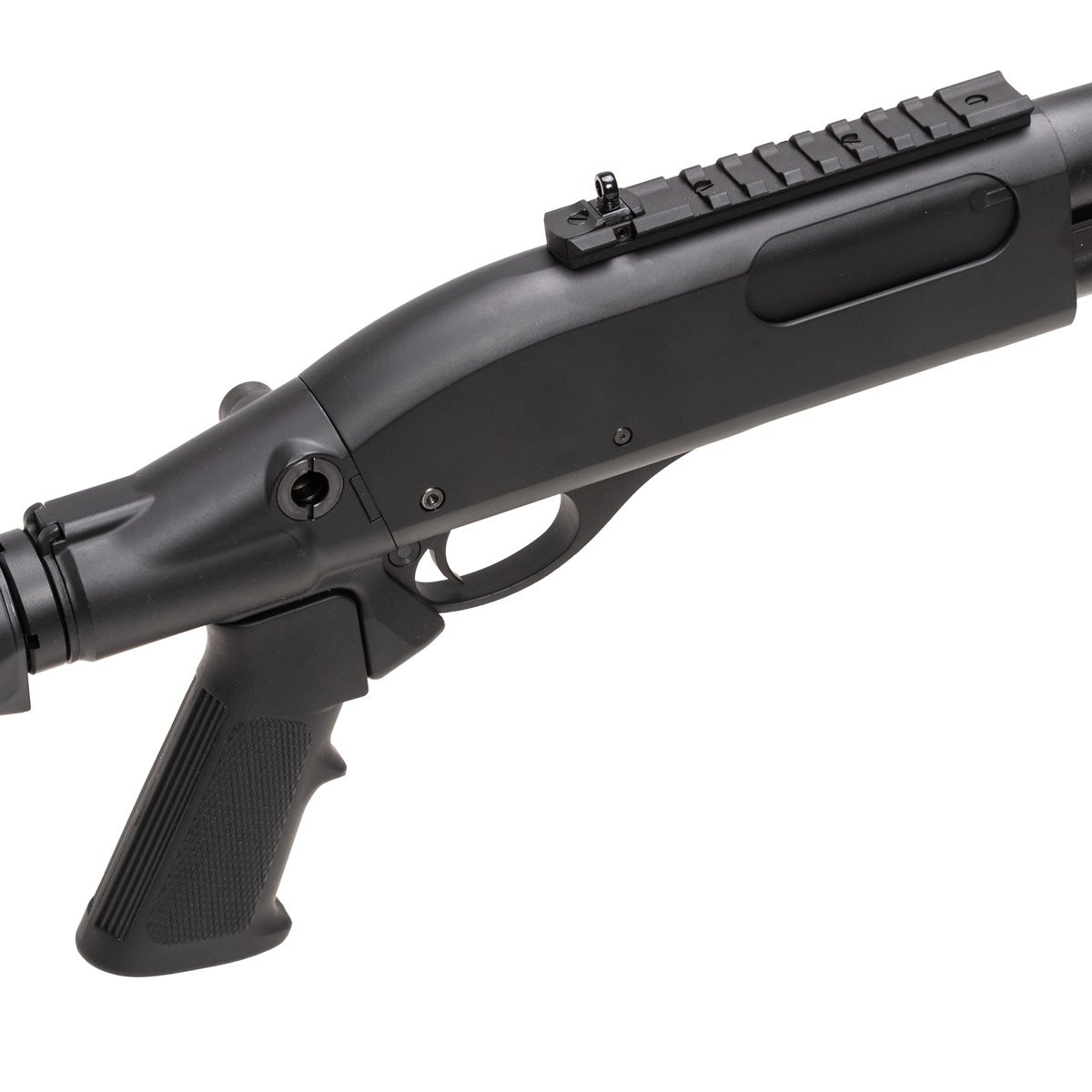 Golden Eagle M870 Tactical Breacher Airsoft Gas Shotgun With Sticker