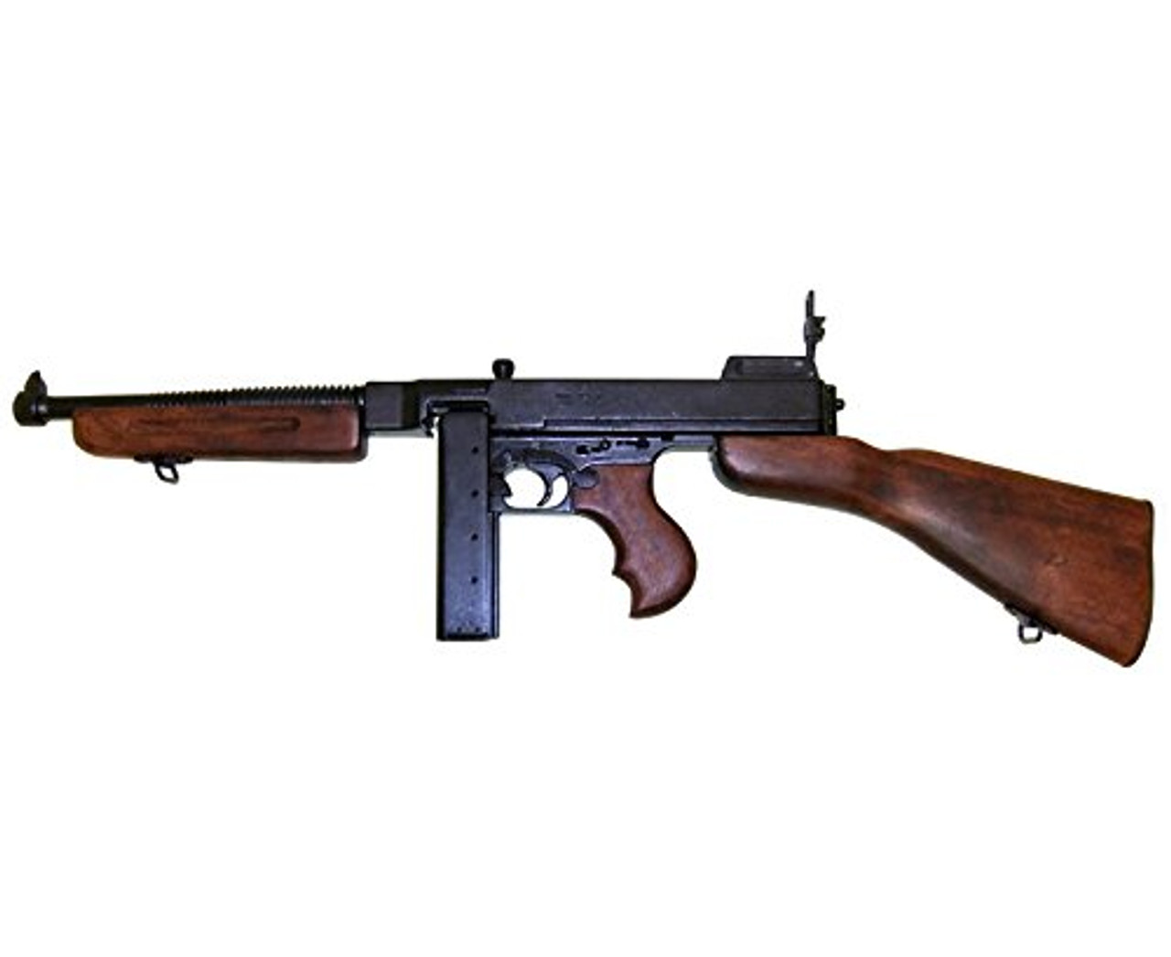 Muzzle left of DENIX 1093 M1 Thompson USA 1928 Submachine Model Gun