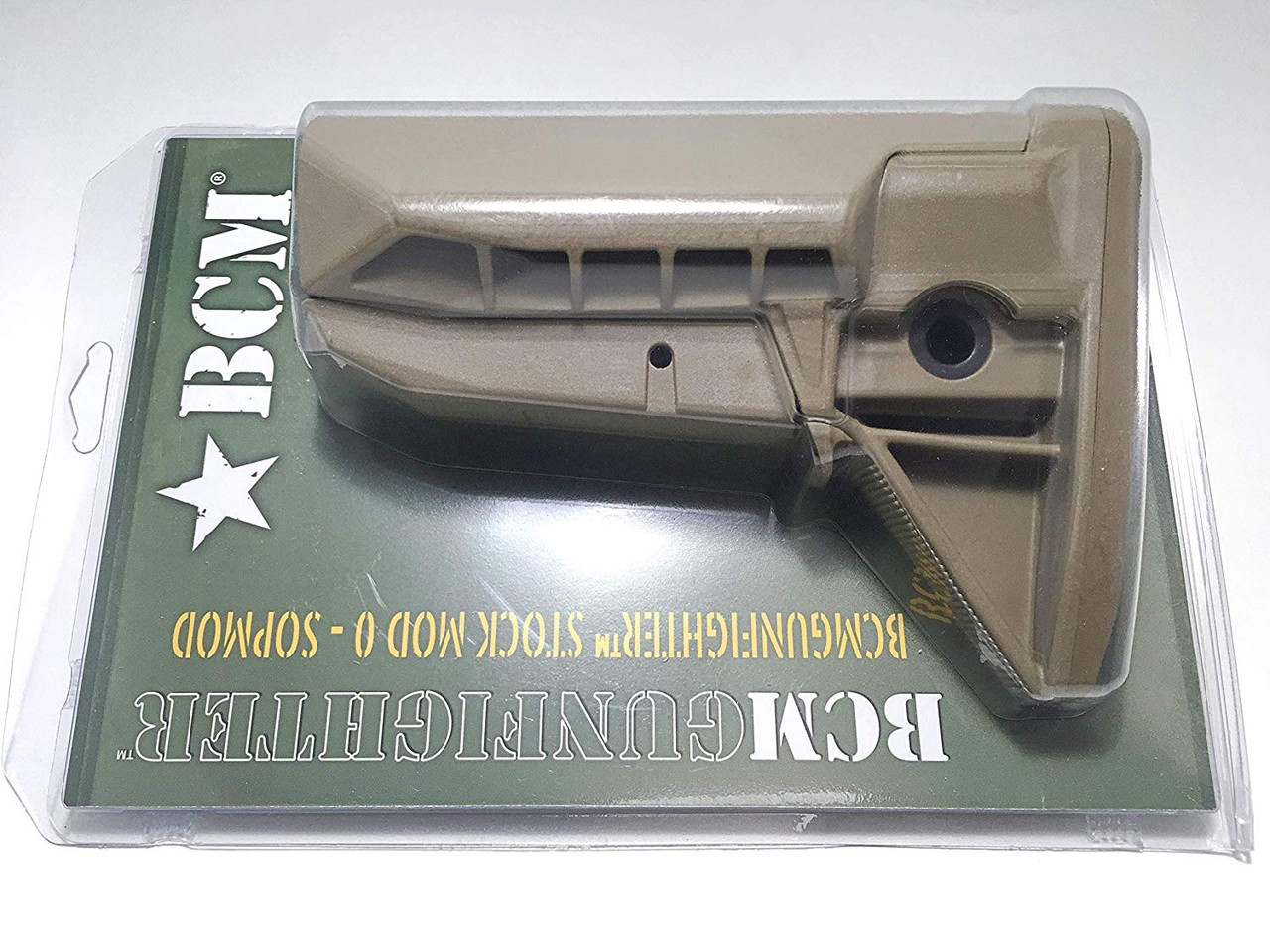 BCM Gunfighter Stock MOD 0-SOPMOD Mil-Spec FDE - Airsoft Shop Japan