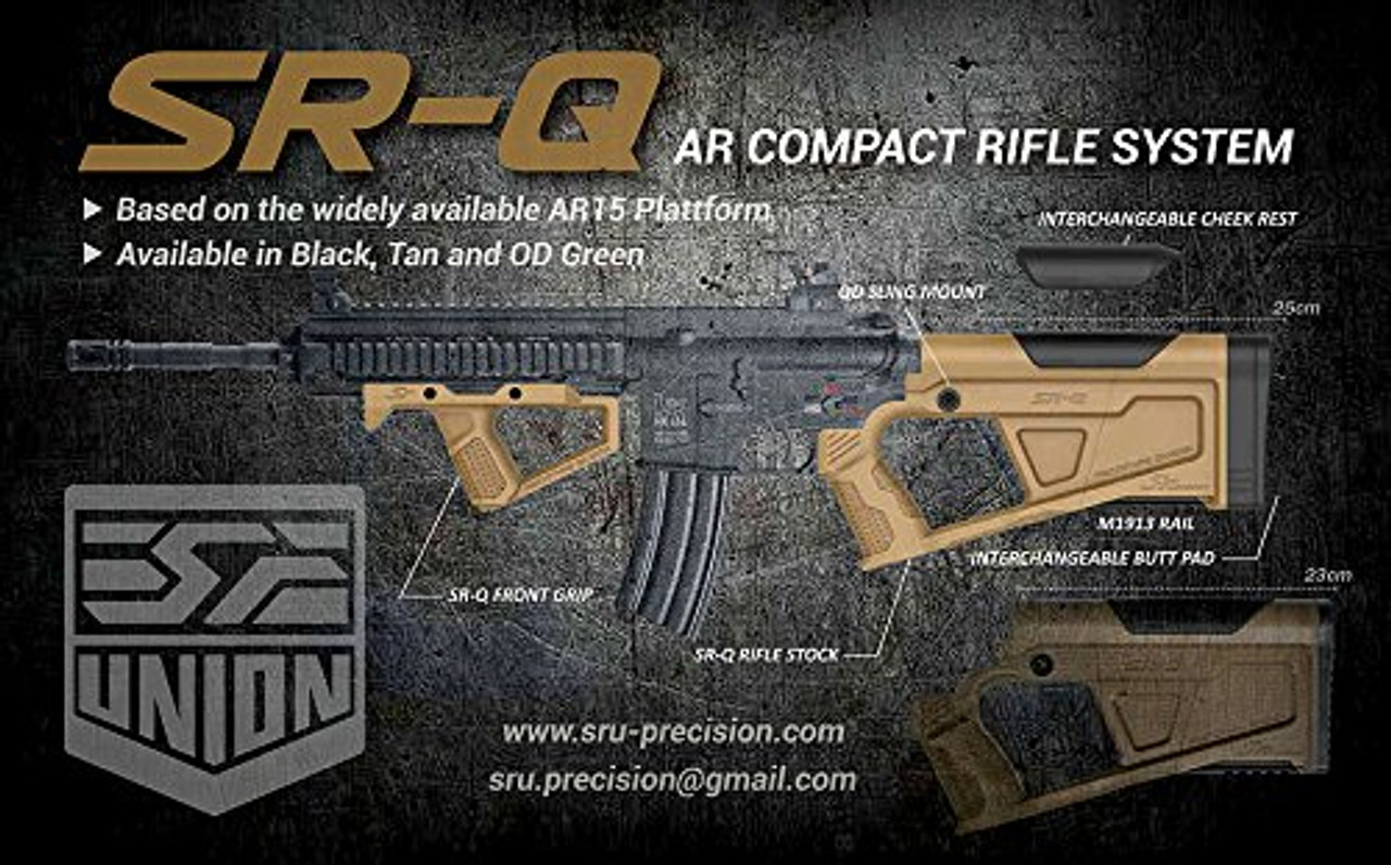 SRU SRQ AEG AR Advanced Kit Black - Airsoft Shop Japan