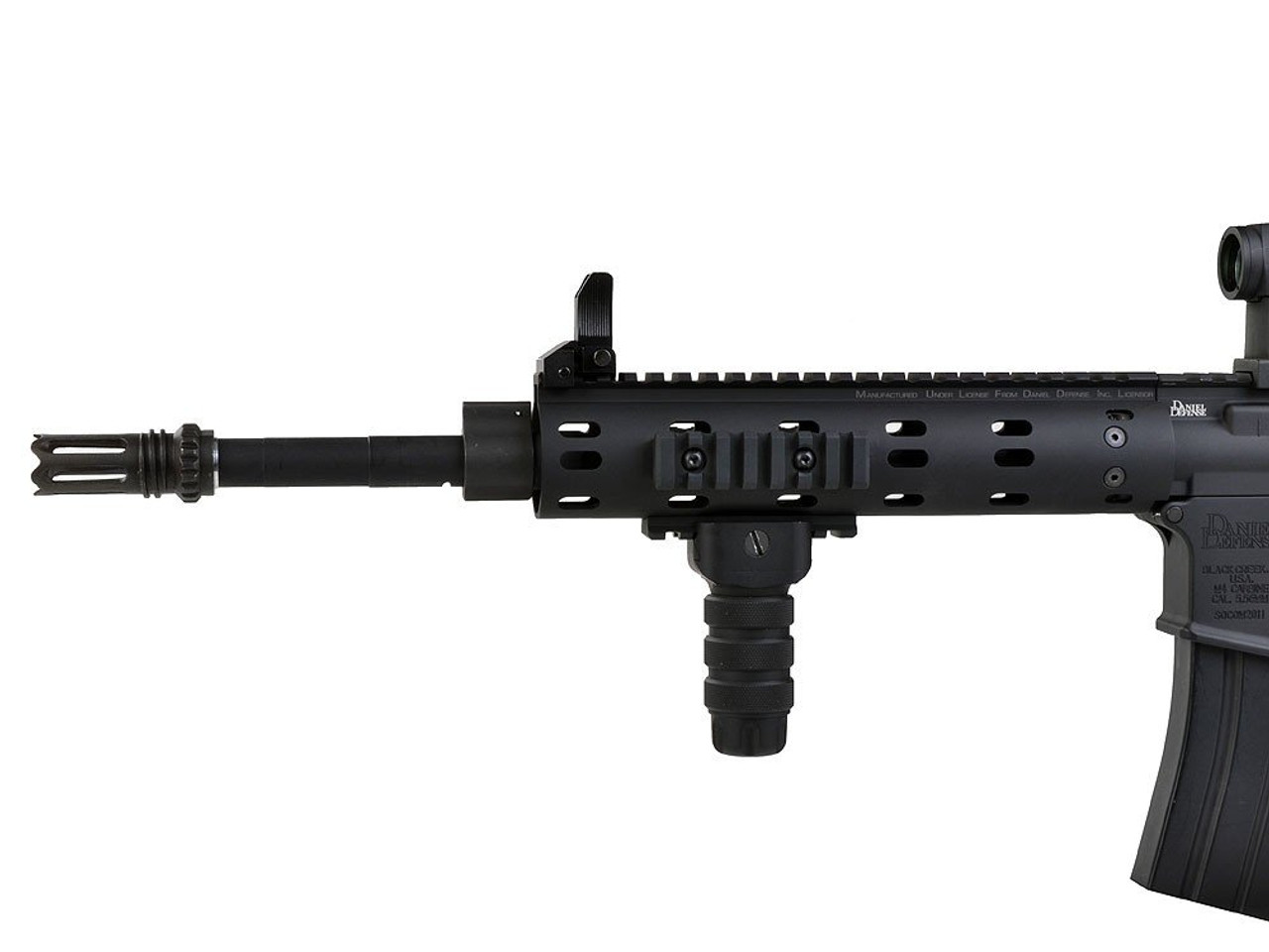 Madbull Airsoft Daniel Defense Certified MFR RAS 12 black 