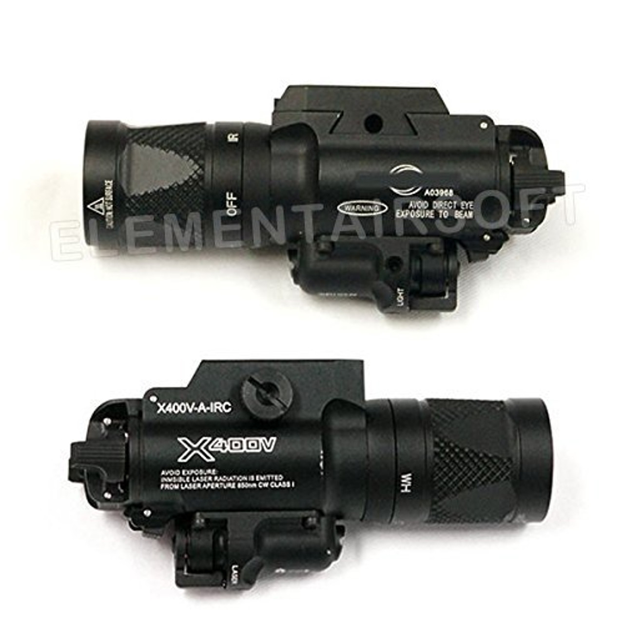 ELEMENT AIRSOFT Surefire type X400V LED weapon light replica 