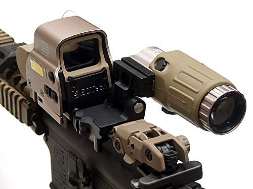 EOTech replica set of EXPS3 holosight TAN & GEN3 G33 booster with dedicated hard case Airsoft