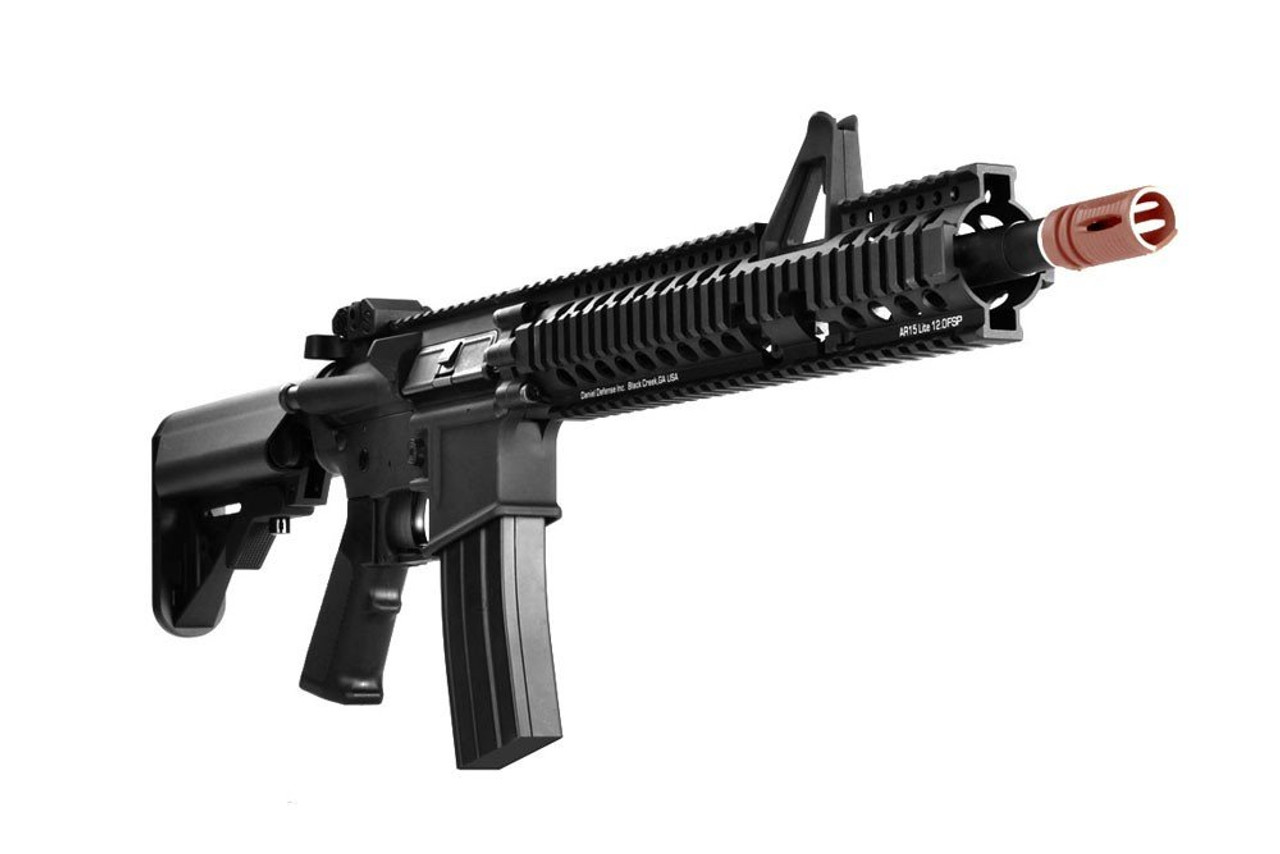 Madbull Airsoft Daniel Defense Certified AR15 Lite RAS FSP 12 Black 