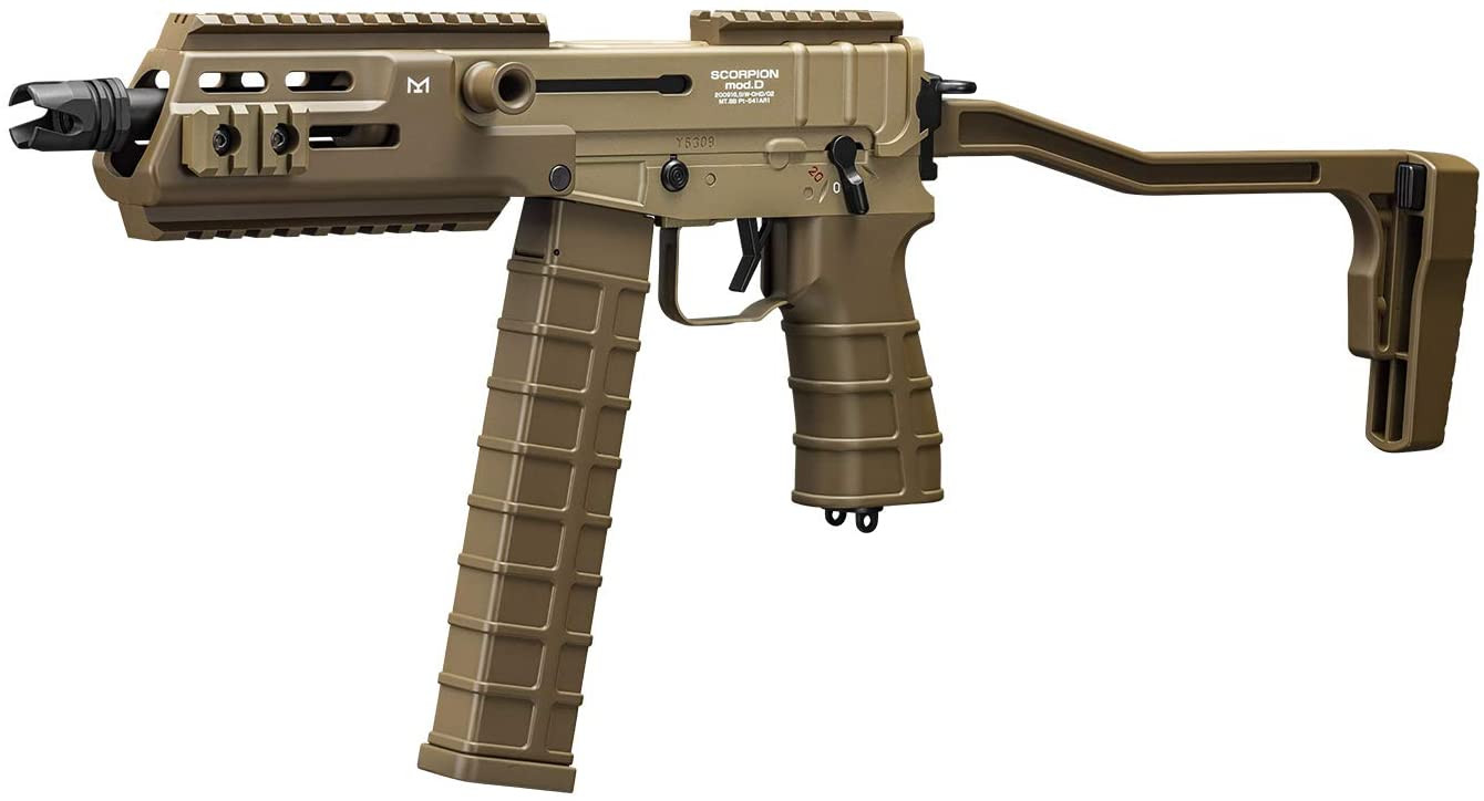 Tokyo Marui No.9 Scorpion Mod D Airsoft Electric compact machine gun ...