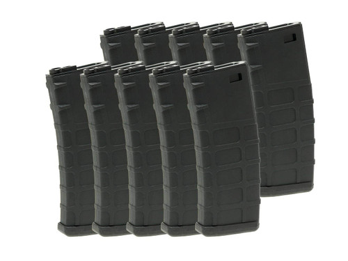 G&P 10 set of GMAG 340Rds magazine AEG M4 BK