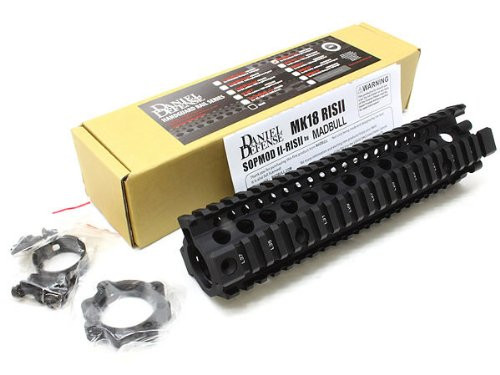 MADBULL Daniel Defense certified MK18 9.5 RIS2 BK - Airsoft Shop Japan