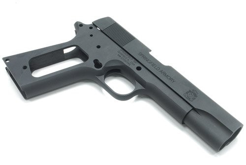 GUARDER M1911A1 SPRING FIELD Aluminum Slide & Frame Dark Gray