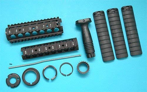 G&P M4 RAS Handguard Kit Black B Type