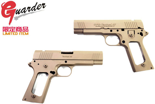 GUARDER Aluminum Slide & Frame Set for Warrior 4.3 CAPA-20 TAN