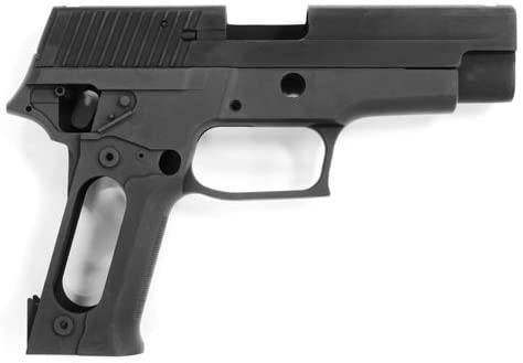 GUARDER girder P226 NAVY aluminum slide & frame KIT Black