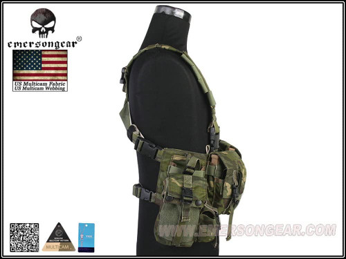 EMERSON 1961A-R Road Bearing Chest Rig Panel MultiCam Tropic