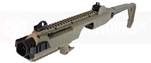 ARMORER WORKS Glock carbine conversion kit TAN
*Airsoft gun is not included.