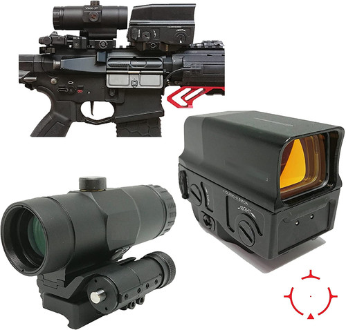 AERITH BLACK UH-1 Type with VMX 3T Type Set Replica dot Sight