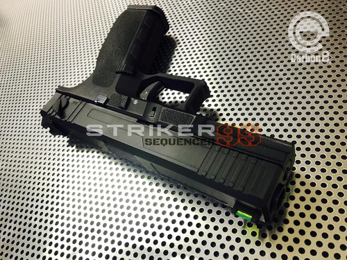 Carbon8 Striker 9S CO2 Blowback Airsoft Handgun Black CB08