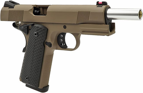 Carbon8 M45DOC Co2 Airsoft Gas Gun Handgun STGA Certified (Tactical M1911 Government) and Magazin