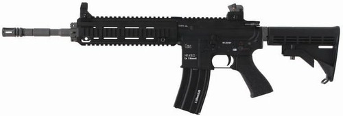 WE-TECH HK416D Real Engraved Japanese Specification NEW System Co2 Open Bolt Airsoft Gas Gun