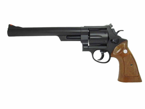 Muzzle left of Tanaka S&W M29 8-3 / 8 inch Counter Bored HW Gas revolver Airsoft Gun