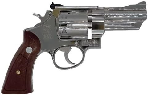 Tanaka Works S&W M27 The .357 Magnum Nickel Finish 4-inch Firing