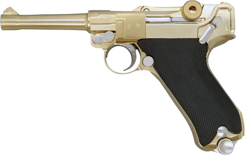 Marushin K.K. Luger P08 4-inch Parabellum Black ABS Grip Metal
