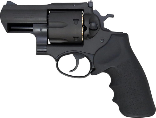 Marushin K.K. Super Redhawk Alaskan .44 Magnum Type Black Heavy Weight Gas Revolver with New Gasket X Cartridge, 012602