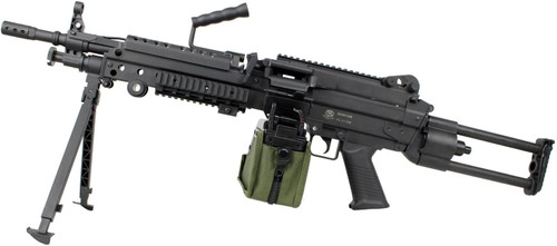 S&T M249 PARA BK Sportline AEG - Box Magazine Version (FN Markings) 