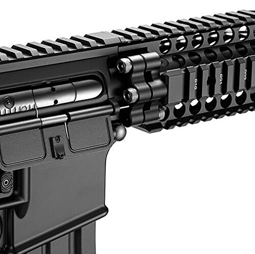 Left side of Tokyo Marui RECCE Rifle Next Generation black Airsoft Electric Machine gun 