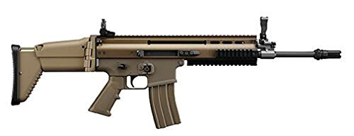 Muzzle right of Tokyo Marui Scar-L(Flat Dark Earth) Next Generation Airsoft electric rifle gun 