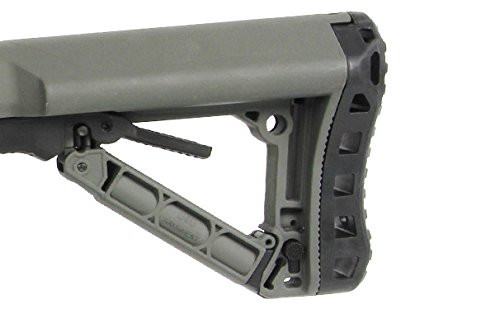 Stock of G&G ARMAMENT CM16 SRL Battleship Gray Airsoft electric rifle gun