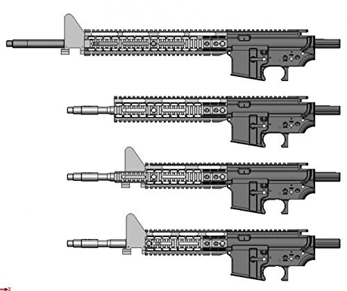 Madbull Airsoft Noveske Certified NSR Keymod 13.5 Handguard