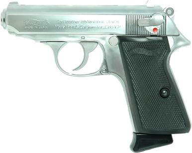 Maruzen Walther PPK/S Stainless Steel Blowback Airsoft Gas Gun