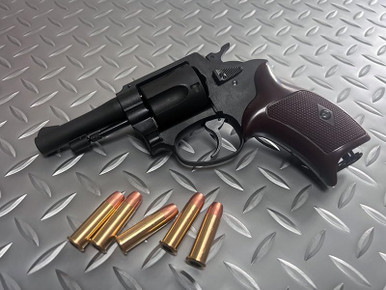 Marushin Industries Police Revolver 77mm Barrel (3-inch) Black