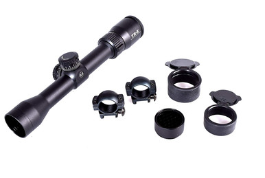 Sightron Rifle Scope TR-X 1.75-4X32 CQB MD Mount Ring Set