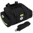 Lightning X Large EMT First Responder Bag w/ Customizable Foam Dividers, Elastic Loops & Triple Trim Reflective